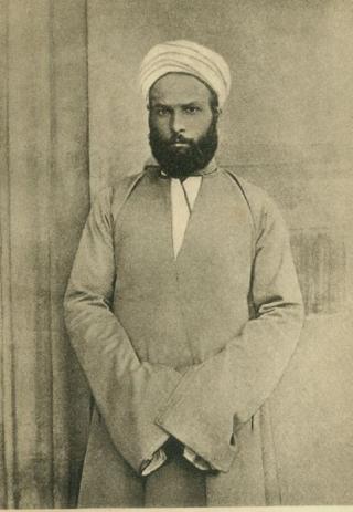 MENTE DARWIN HADDE HELT RETT: Muhammed Abduh (1849 - 1905) fors�kte � skape en middelvei mellom islam og vestlig vitenskap. Han mente Darwins teori var omfattet av Koranen. Foto: WIKIMEDIA