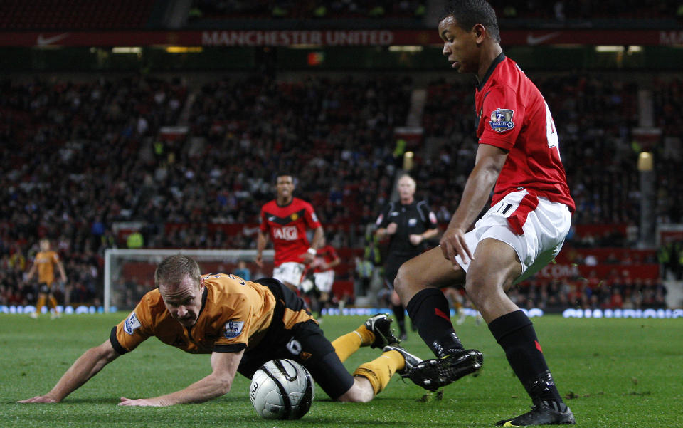 LURTE WOLVES-VETERAN: Joshua King vendte seg fri og skj�t rett p� Wolves-keeperen da han kom inn. I dag omtales han rosend i britisk presse. Foto: AP/Jon Super