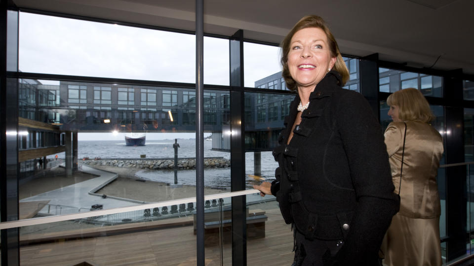 NORGES SJUENDE RIKESTE KVINNE: Mille-Marie Treschow. Men kniper det med to milliarder kroner har ektemannen ni og en halv milliarder kroner i formue.
Foto: Terje Bendiksby / SCANPIX