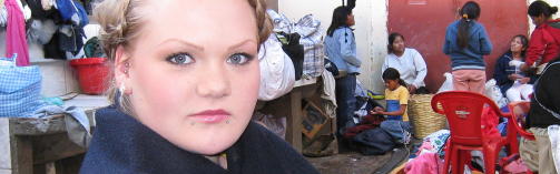 TILTALT: Stina Brendemo Hagen (19) sitter fengslet i Cochabamba i Bolivia. Hun f�r ikke fri rettshjelp fra Norge. Foto: Gunnar Hultgreen