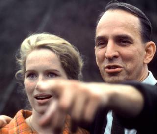 STJERNEPAR: Ingmar Bergman har ni barn, datteren Linn har han med Liv Ullmann. Foto: STELLA PICTURES