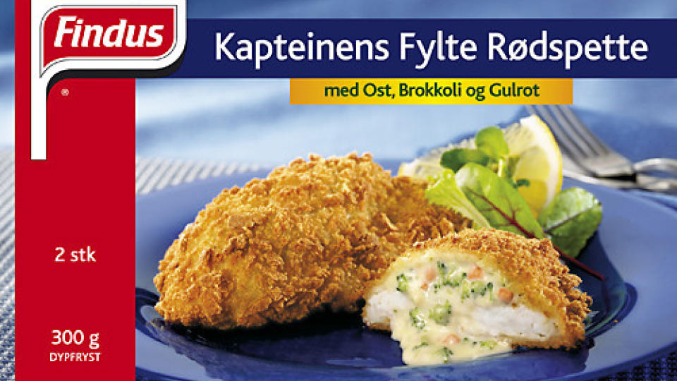 FORSIKTIG MED DENNE: Denne middagsretten kan inneholde rekesaus p� grunn av feilpakking. Foto: Findus.
