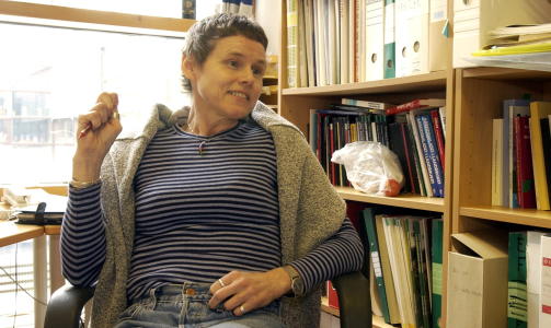 TIL ANGREP: Kj�nnsforsker Agnes Bols�. FOTO: TOM E. �STHUUS