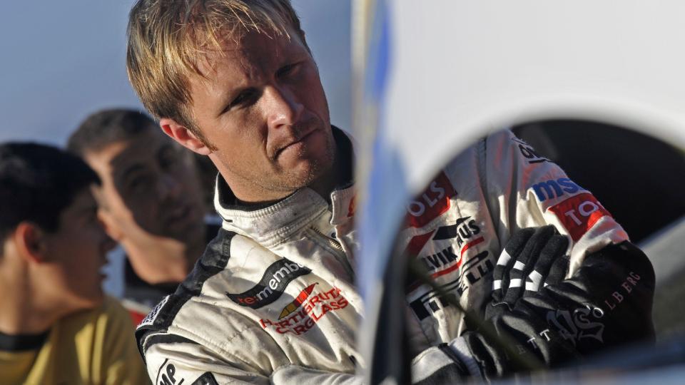 IMPONERER: Petter Solberg har prestert over forventning i Rally Spania. Nordmannen er p� fjerdeplass sammenlagt. Foto: EPA.