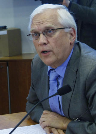 FORSVARER SEMINARET: Rektor ved NTNU, Torbj�rn Digernes st�tter seminaret og understreker at han ikke �nsker akademisk boikott av Israel. Foto: Heiko Junge / SCANPIX .