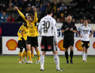 UTLIGNET: Mats Stokkeliens dr�mmescoring f�rte til 1-1 p� Lerkendal. Enn s� lenge. Foto: Gorm Kallestad / SCANPIX.
