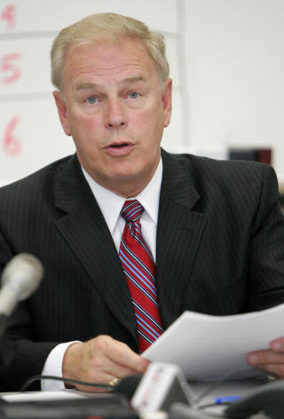 UTSATTE HENRETTELSE: Guvern�r, Ted Strickland, utsatte henrettelsen av to menn, som skulle v�rt henrettet denne uken. Foto: SCANPIX