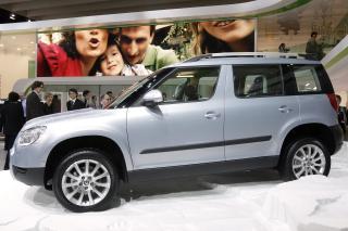 SKODA YETI:  Skodas rimelige SUV er en av kandidatene til �rets bil 2010. Foto: SCANPIX/AP/Keystone, Martial Trezzini