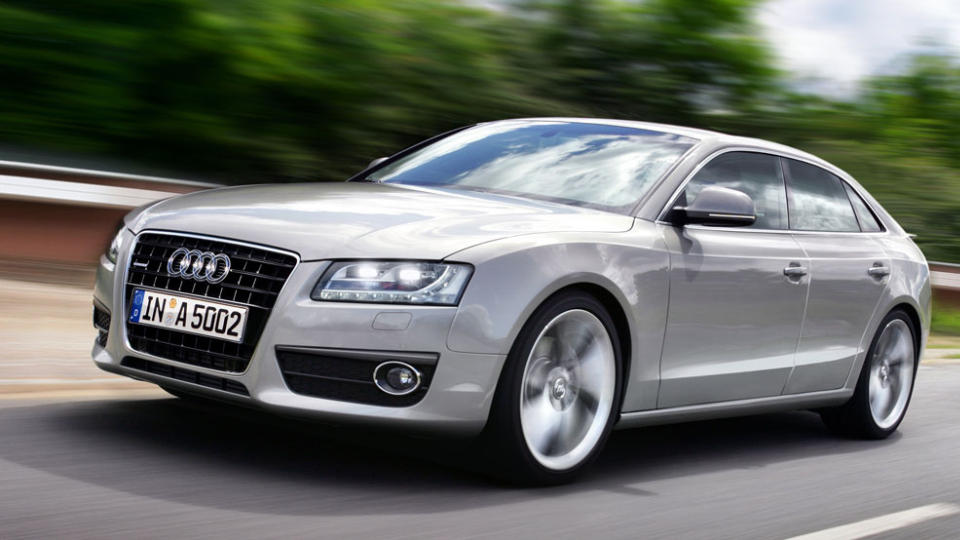 LEDER: Audi A5 Sportback leder forel�pig i Dagbladets k�ring av �rets Bil 2010.
