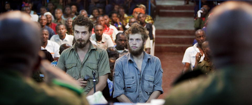SKULLE OPPRETTE ET SIKKERHETSSELSKAP: De d�dsd�mte nordmennene Tjostolv Moland og Joshua French skulle i fjor starte en underdivisjon av sikkerhetsselskapet SIG i Uganda. N� legges SIG ned, angivelig p� grunn av all negative omtalen selskapet har f�tt i etterkant av Kongo-saken. Foto: ESPEN R�ST