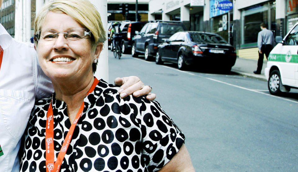 GLEDER SEG TIL TARIFFOPPGJ�RET Turid Lilleheie i LO-forbundet NTL. Foto:Steinar Buholm / Dagbladet