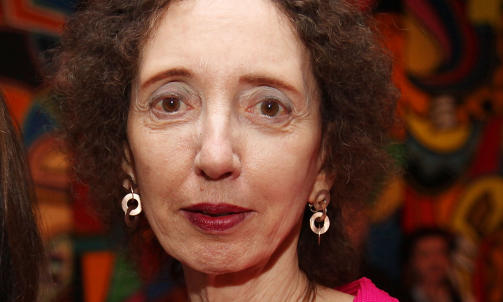 KVINNE OG AMERIKANER: Joyce Carol Oates er en av flere amerikanere som nevnes i �r. FOTO: SCANPIX