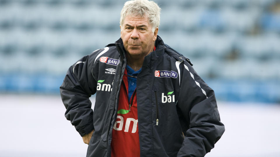 HAR PERMISJON: Drillo fikk innvilget permisjon fra spillselskapet Expekt da han ble ansatt som midlertidig landslagssjef tidligere i �r. Med Nils Johan Semb p� plass som toppfotballsjef svekkes ikke akkurat muligheten for at Drillo blir tilbudt jobben p� permanent basis - og i s� fall lover Expekt at de ikke vil stille seg p� bakbeina. 
Foto: Heiko Junge / SCANPIX