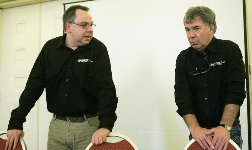BLE SPILLEKSPERT: Her blir Drillo presentert som Expekts nye spillekspert. �ret var 2007. 
Foto: Heiko Junge / SCANPIX .