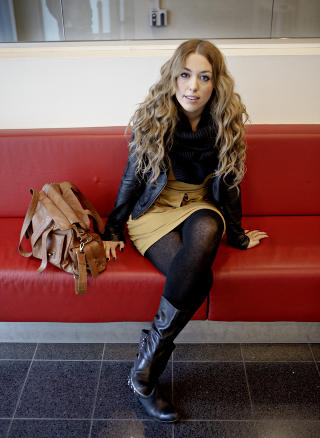 VIL GI ALT: - Jeg vil bevise at jeg er verdig finaleplassen, sier Rikke Lie (23), som har f�tt skylda for at publikumsfavoritten ikke er med n�r X factor starter fredag. Foto: LARS EIVIND BONES/DAGBLADET