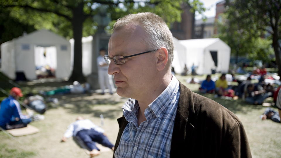 OVERRASKET: PRIO-direkt�r Kristian Berg Harpviken. Foto: Bj�rn Langsem