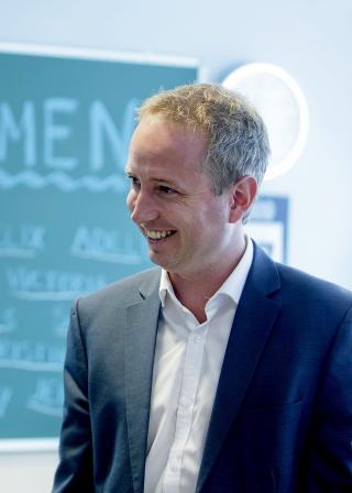 BUDSJETTVINNER? Kunnskapsminister B�rd Vegar Solhjell (SV).
Foto: Stian Lysberg Solum / SCANPIX