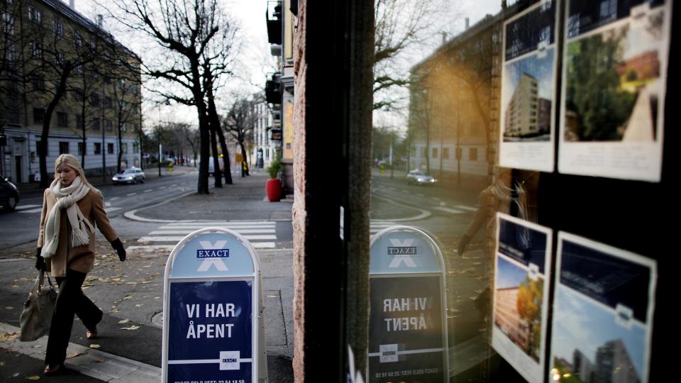 �KT SKATT: I statsbudsjettet f�r alle som eier bolig �kt formueskatt. Folk som bor i byene med h�y verdi p� boligen m� betale mest. Foto: Scanpix