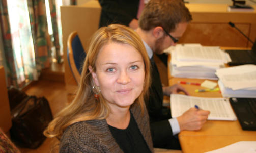 TIL SAK: Marte Thorsby og platebransjeorganisasjonen IFPI. Foto: JOAKIM THORKILDSEN