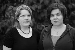 IKKE FORN�YDE: Leder av Norsk Studentunion, Anne Karin Nymoen (t.v.), og leder av Studentenes Landsforbund, Ina Tandberg.