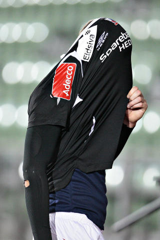 D�RLIG DAG: Johan Nilsson Guiomar forlater Bislett med bare ett poeng. Foto: Arnt E. Folvik