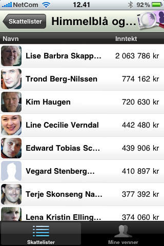 SKATTES�K P� IPHONE: Applikasjonen topper allerede iTunes-lista.
