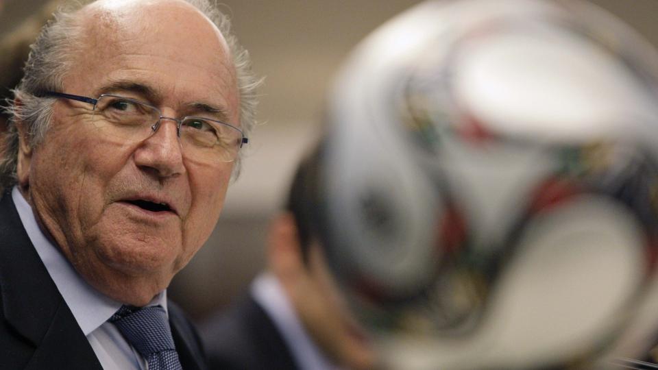 VIL G� L�S P� NY PRESIDENTPERIODE: Sepp Blatter sier fotball er hele livet hans. Foto: REUTERS/Sergio Moraes
