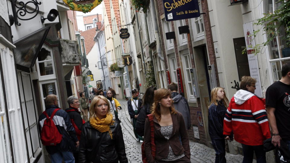 BREMEN: Trange gater i Snoor- Bremens smau.                                                                                                           Alle foto: Eivind Pedersen