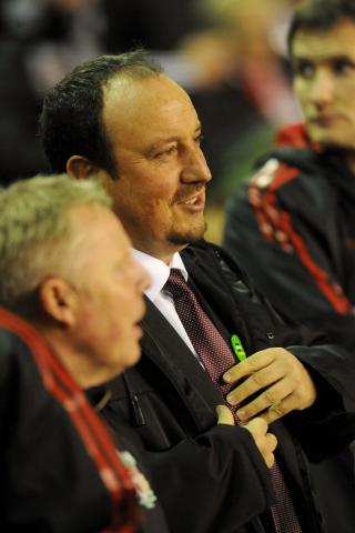 HARDT PRESSET: Liverpool-manager Rafael Benitez. Foto: EPA/Nick Wilkinson