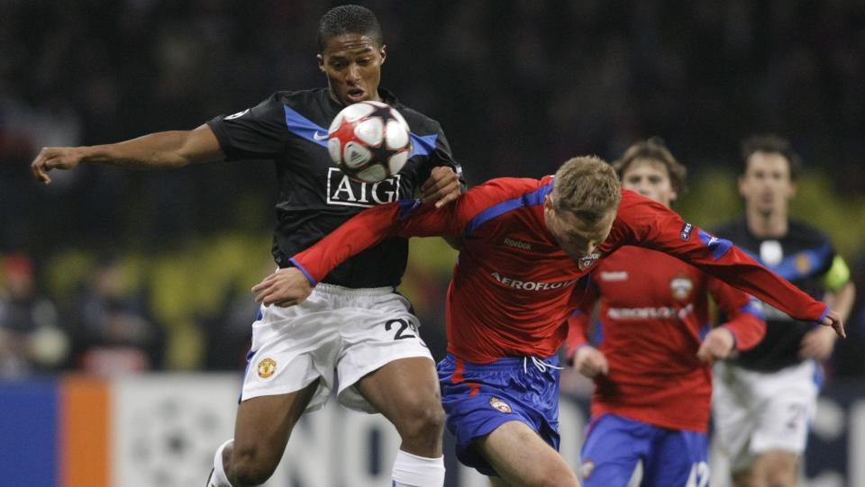MATCHVINNER IGJEN: Antonio Valencia scoret sitt f�rste Manchester United-m�l mot Bolton i helga og fulgte opp med � bli matchvinner mot CSKA Moskva i kveld. Foto: AP