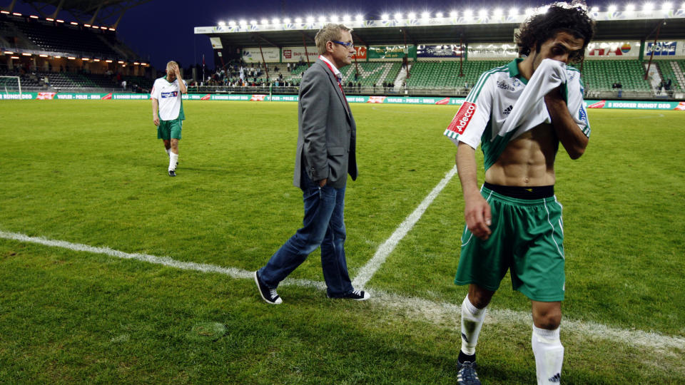 NED TIL 2. DIVISJON: HamKam rykket i dag ned fra 1. divisjon. Foto: Cornelius Poppe / Scanpix