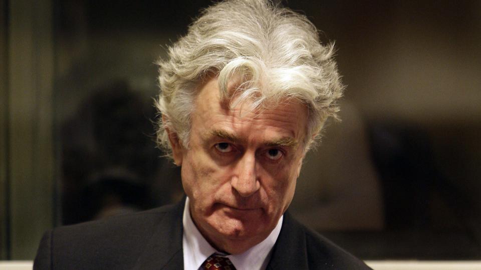 RETTSSAKEN STARTER: Radovan Karadzic, her fotografert i august i fjor. Foto: AP Photo/ Valerie Kuypers/Scanpix