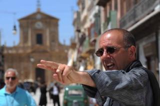 I BERGEN: Oscarvinneren Giuseppe Tornatore gjestet i g�r Bergen Internasjonale Filmfestival.