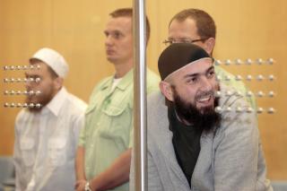 SAUERLANDCELLEN: Tyskerne hadde f�tt tak i 700 kilo hydrogenperoksid og detonatorer fra Syria. De skulle ramme amerikanere i Tyskland med bilbomber. Foto: EPA/DAVID EBNER