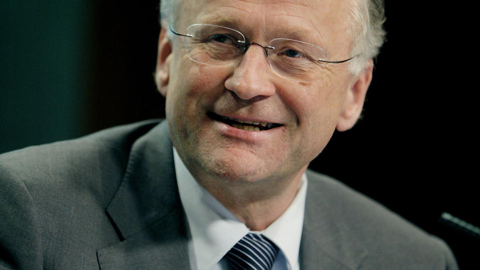 OPP 0,25 PROSENTPOENG: Sentralbanksjef Svein Gjedrem satte opp styringsrenta med 0,25 prosent under Norges Banks rentebeslutning klokka 14.00 i dag. 

Foto: Jacques Hvistendahl/Dagbladet