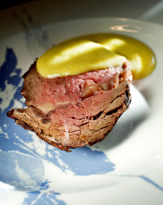HELSTEKT ENTRECOTE: P� Brimi-vis.
Foto: Mette M�ller / Dagbladet
