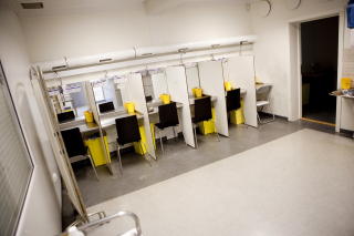 SPR�YTEROM: S� langt har 1500 narkomane benyttet seg av Oslo kommunes spr�yterom. N� vil byr�det i Oslo legge ned tilbudet. Foto: SCANPIX