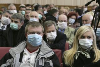 85 D�DE: Ukraina, som er et av landene som er hardest rammet av svineinfluensaen, har allerede rapportert om 85 d�dsfall. Foto: SCANPIX
