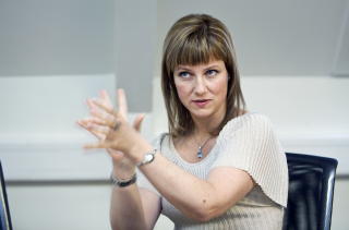 - DYKTIG: Prinsesse M�rtha Louise har hatt stor suksess med sin englebok. - Ei utrolig dyktig og modig kvinne, sier Mia Gundersen om prinsessen. Foto: Henning Lilleg�rd / Dagbladet