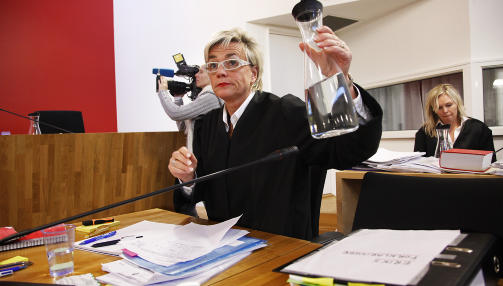 FORSVARER: Gunhild L�rum. Foto: Hans Arne Vedlog/Dagbladet