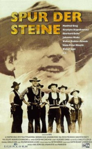 BLE FORBUDT: Filmen Spur der Steine (1966) fremstilte arbeidere, ingeni�rer og partisekret�rer b�de med sterke og svake sider. Myndighetene mente den ga et vrengebilde av arbeidslivet og forb�d den. Nesten alle filmene fra 1965 hadde allerede blitt forbudt, if�lge Jon Raundalens artikkel om film i DDR.