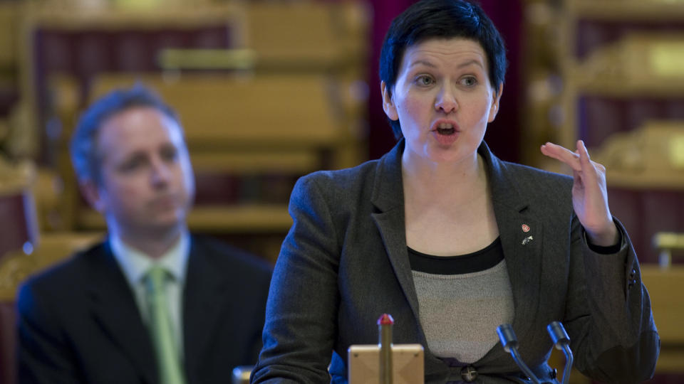 Helga APs parlamentariske leder Helga Pedersen