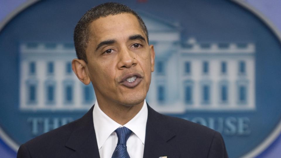 LOVTE D�DSSTRAFF: Barack Obama forsnakket seg grovt da han uttalte seg om den forest�ende Guant�namo-rettssaken. Foto: EPA/MATTHEW CAVANAUGH/Scanpix