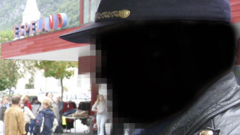 GIR FORKLARING: Den tidligere politimannen forklarte seg i dag om sitt forhold til unge gutter i Brasil. Foto: Hardanger Folkeblad