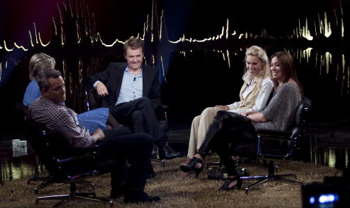 P� NORSK TV:  Den svenske luksusfruen Anna Anka ble for alvor kjent i Norge etter at hun la ut om sexlivet sitt i talkshowet til Fredrik Skavlan. Foto: Oskar Kullander