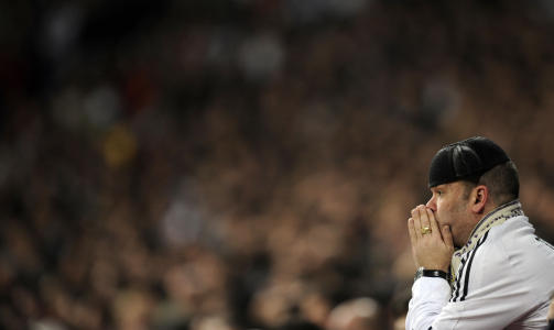 D�RLIG DAG: Real Madrids supportere har grunn til � v�re skuffet over godt betalte stjernespillere som presterte elendig i kveld. Foto: Scanpix