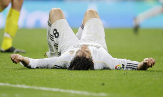 SL�TT UT: Real Madrids Kak� etter kampen. Foto: Scanpix