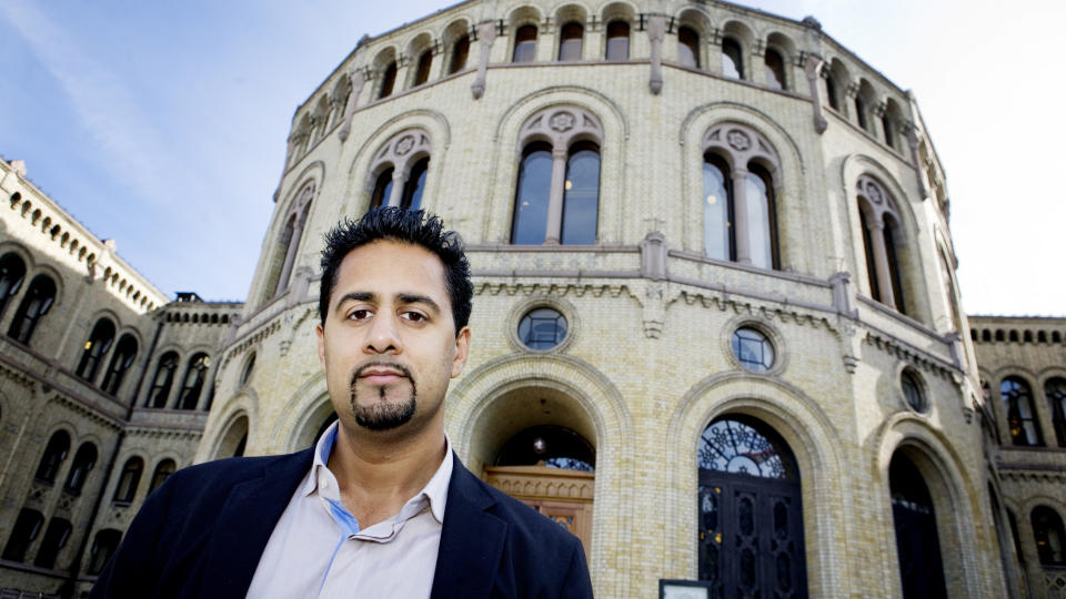 TROR OPPDRAGELSEN AVGJ�R: Venstres Abid Raja. Foto: Jon-Michael Josefsen / Scanpix