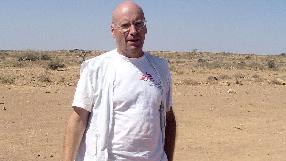 FORHANDLER: Dag Horntvedt. Foto: Leger uten grenser
