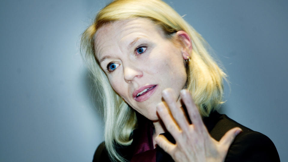 SJEKKER PRESSEST�TTEN: Kulturminister Anniken Huitfeldt skal se hvorvidt pressest�tten er rettferdig fordelt. 
Foto: Scanpix